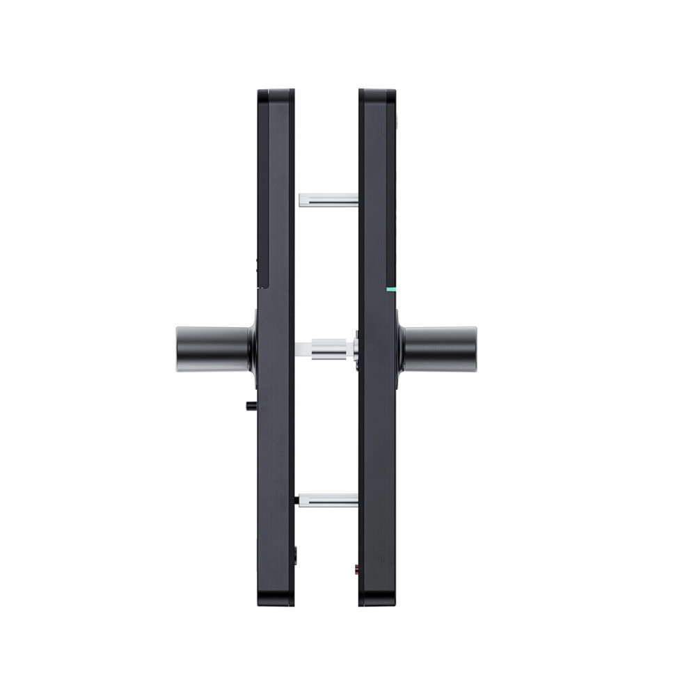 Умный дверной биометрический замок SEVEN LOCK SL-7779BFW black (без врезной части)