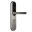 Розумний дверний біометричний замок SEVEN LOCK SL-7768BF (85мм) silver (без врізної частини)