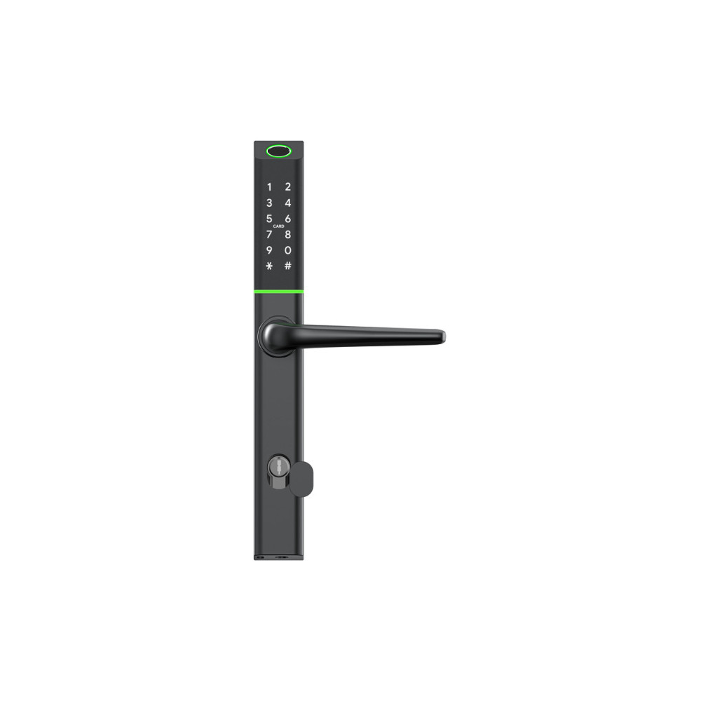 Розумний дверний біометричний замок SEVEN LOCK SL-7763BF black (без врізної частини)