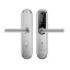 Розумний дверний біометричний замок SEVEN LOCK SL-7768BF (85мм) silver (без врізної частини)