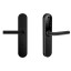 Розумний дверний біометричний замок SEVEN LOCK SL-7768BF (85мм) black (без врізної частини)