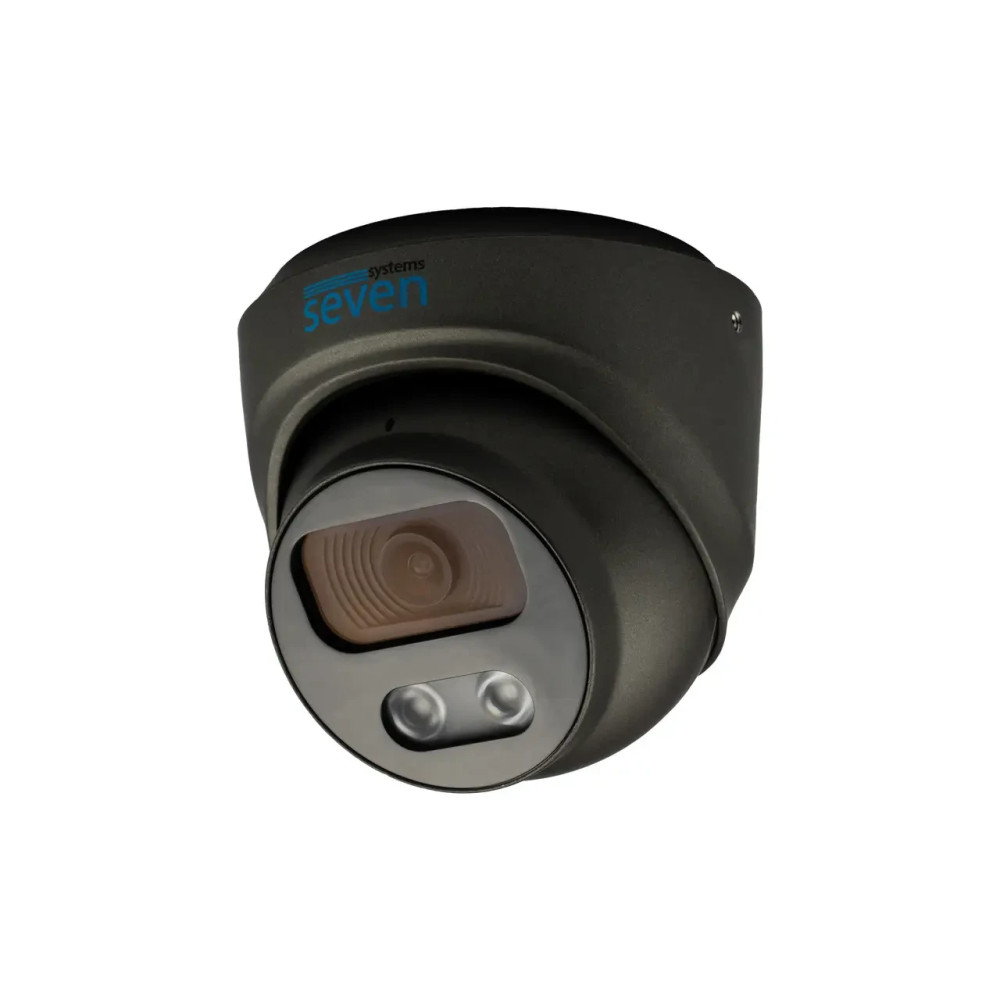 5 Мп IP-відеокамера SEVEN IP-7215PA-DL black (2.8 мм)