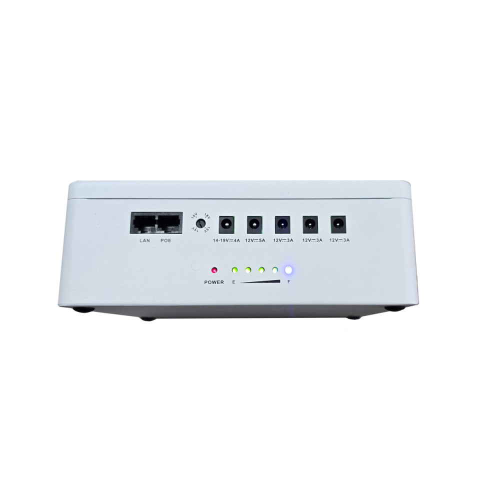 ДБЖ SEVEN UPS-7960 white 60W LiFePO4 з регулюванням вихідної напруги, для роутера