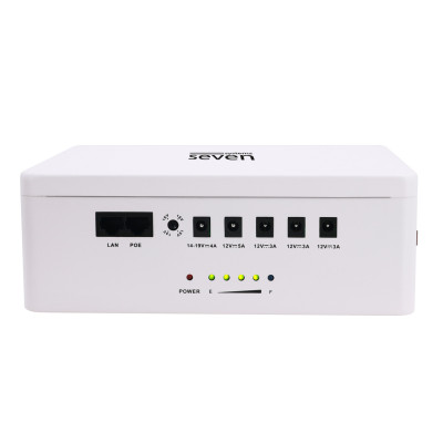 ДБЖ SEVEN UPS-7960 white 60W LiFePO4 з регулюванням вихідної напруги, для роутера