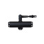 Доводчик двери от 75 до 100 кг SEVEN DC-7744HP black (с механизмом фиксации дверей)