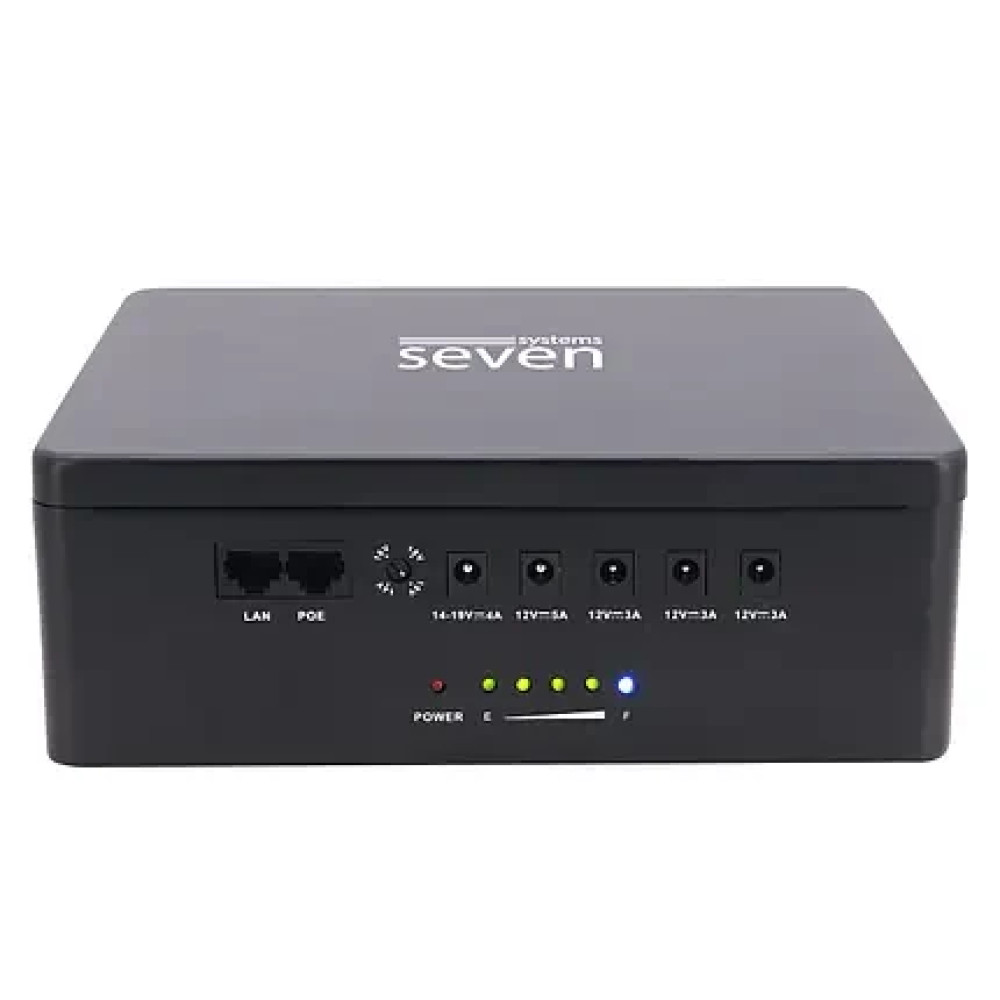 ИБП для системы видеонаблюдения Seven 6024W с PoE-коммутатором