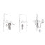 Умный дверной электромоторный замок SEVEN LOCK SL-7772BM