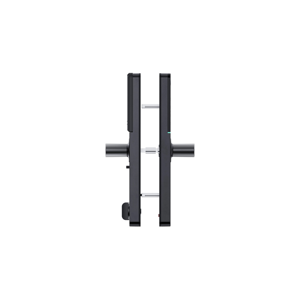 Умный дверной биометрический замок SEVEN LOCK SL-7779BFW-Т black (с врезной частью)
