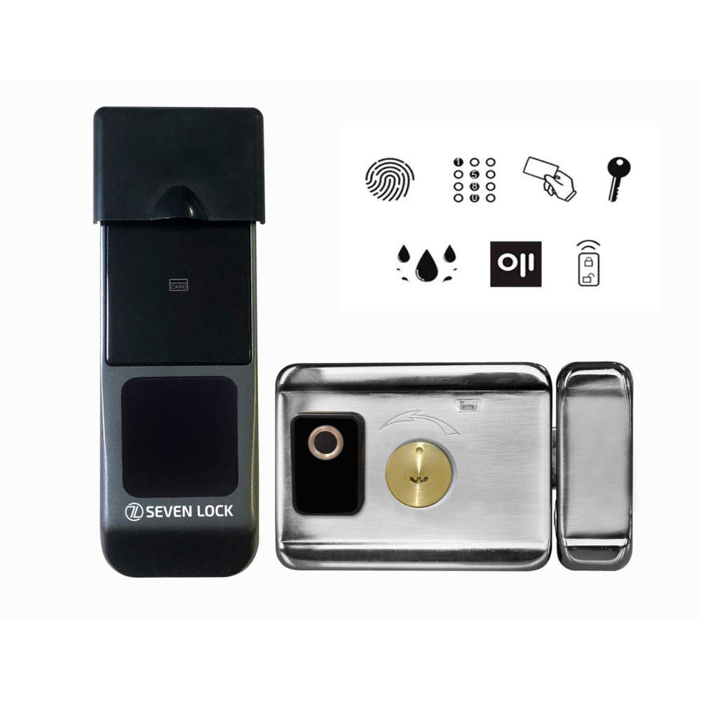 Розумний біометричний замок SEVEN LOCK SL-7771BF