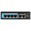 6-портовий PoE-комутатор SEVEN PS204D-12V (Cloud POE: 4, UP: 2), хмарно керований