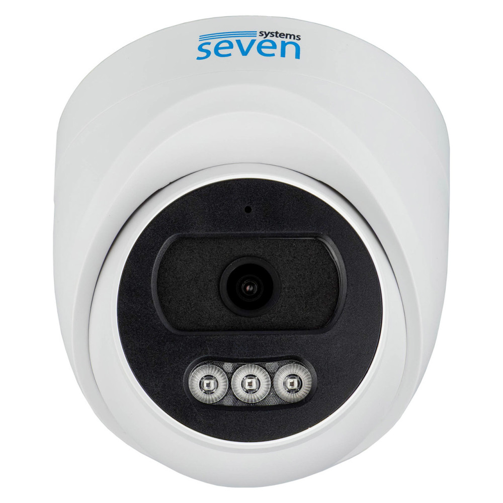2 Мп IP-відеокамера SEVEN IP-1002PA white 2.8 мм