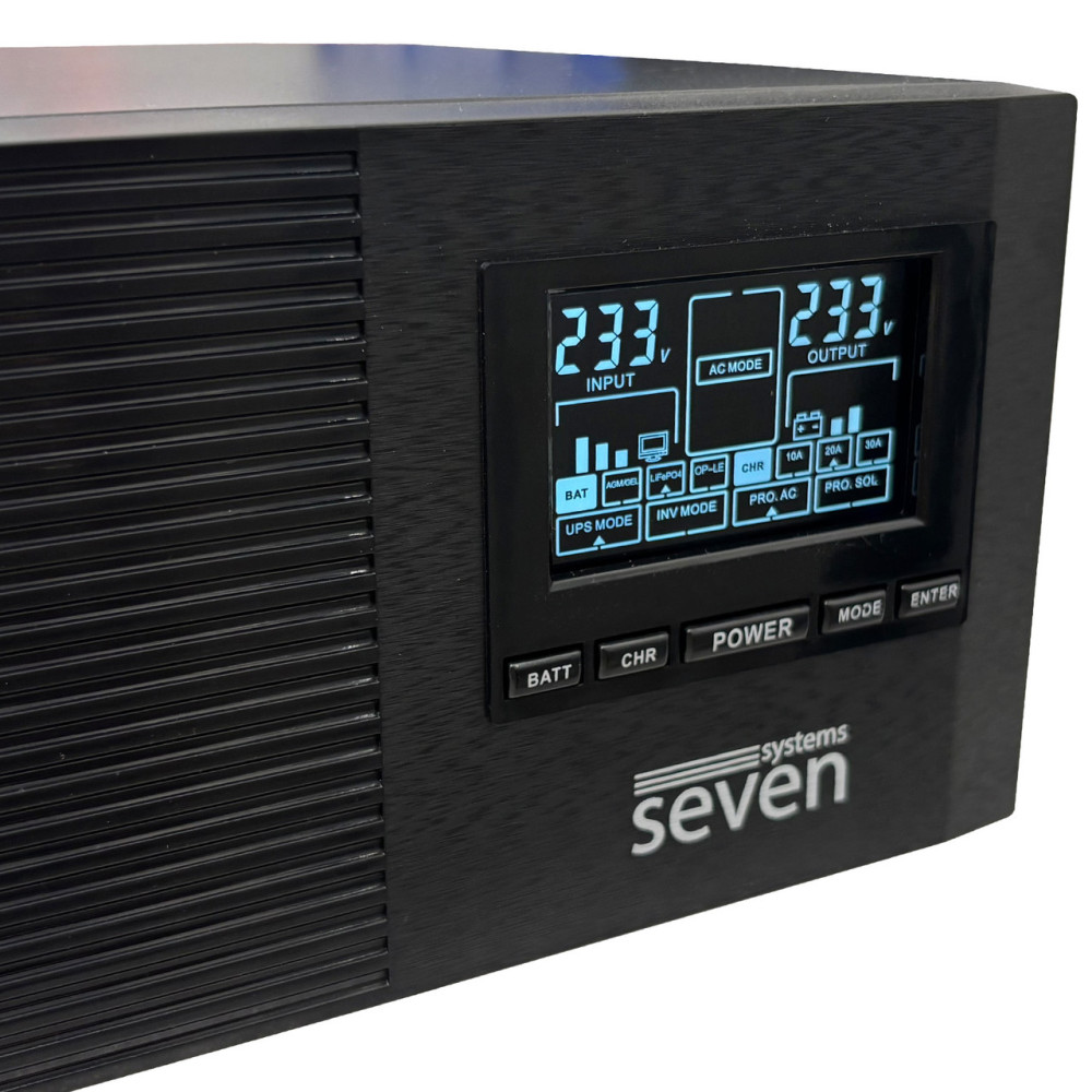 Джерело безперебійного живлення SEVEN I-7964 1000 Вт / 1200 ВА