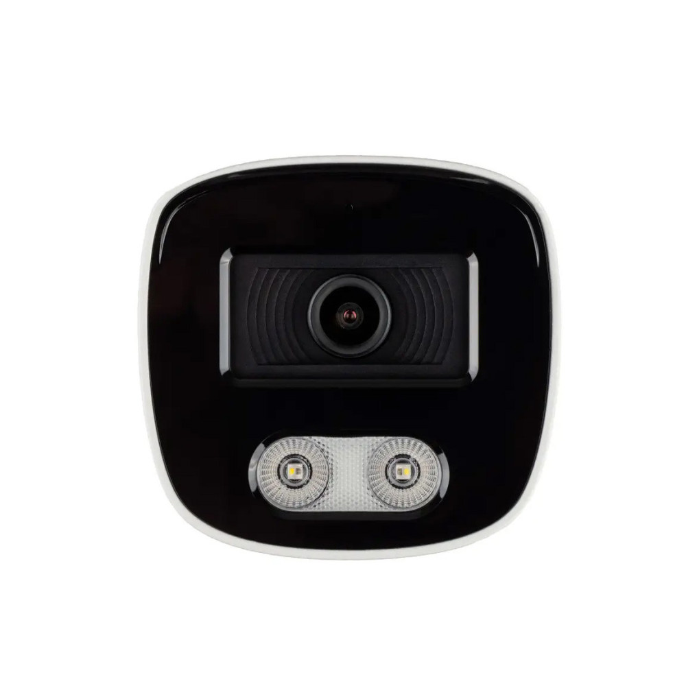 5 Мп IP-видеокамера SEVEN IP-1025PA-DL white 2,8 мм с интеллектуальной двойной подсветкой
