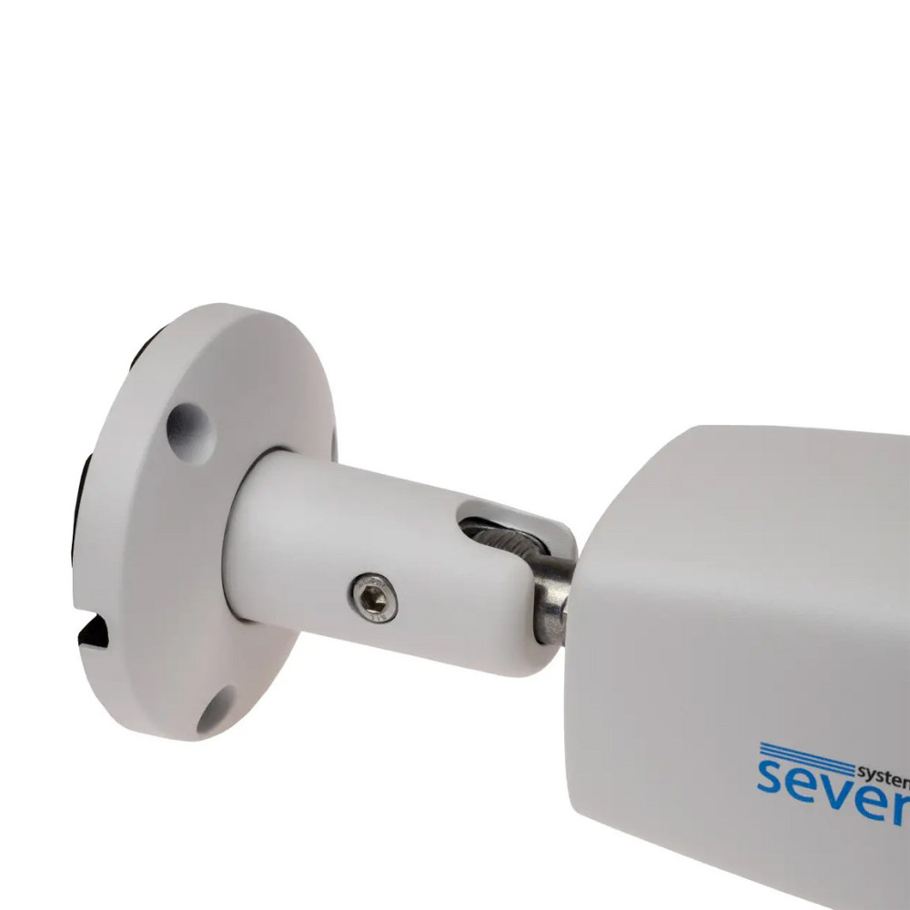 5 Мп IP-видеокамера SEVEN IP-1025PA-DL white 2,8 мм с интеллектуальной двойной подсветкой