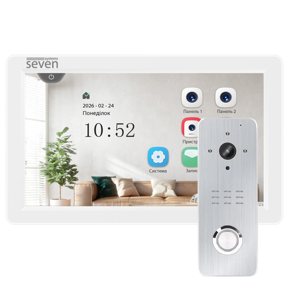 Комплект домофона SEVEN DP-7570/07 Kit white