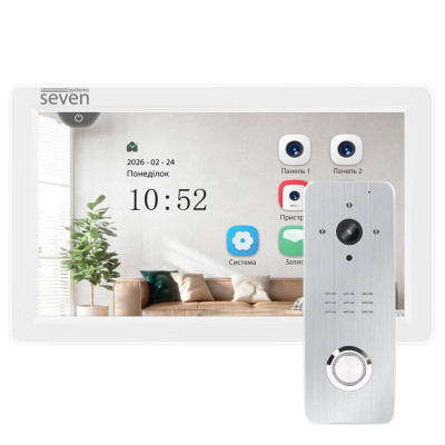 Комплект домофона SEVEN DP-7570/07 Kit white