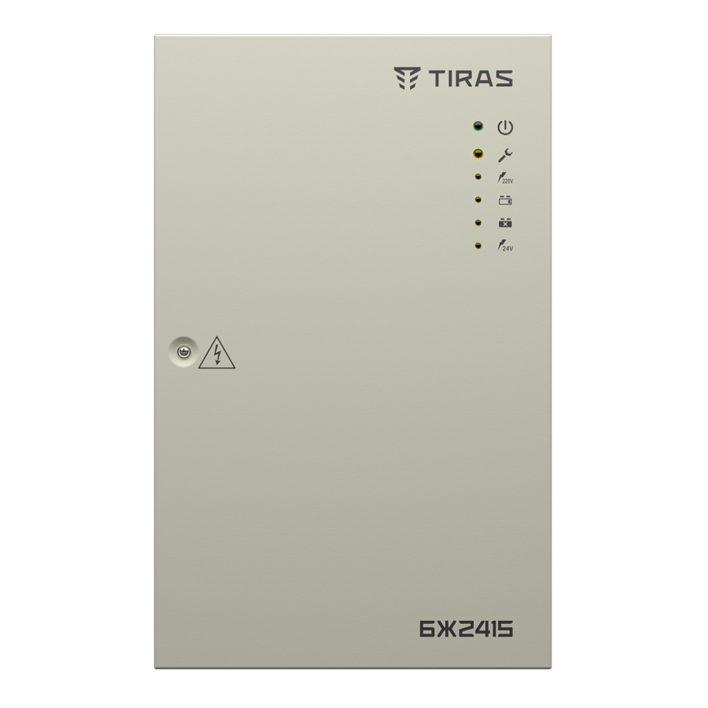Блок живлення для пожежної сигналізації Tiras БЖ2415