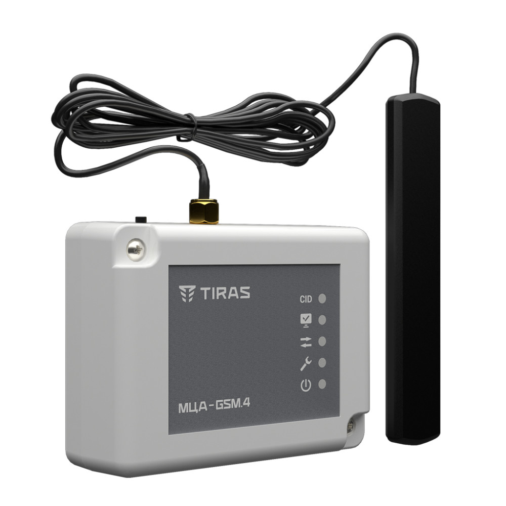 Модуль цифрового GSM-автодозвону Tiras МЦА-GSM.4