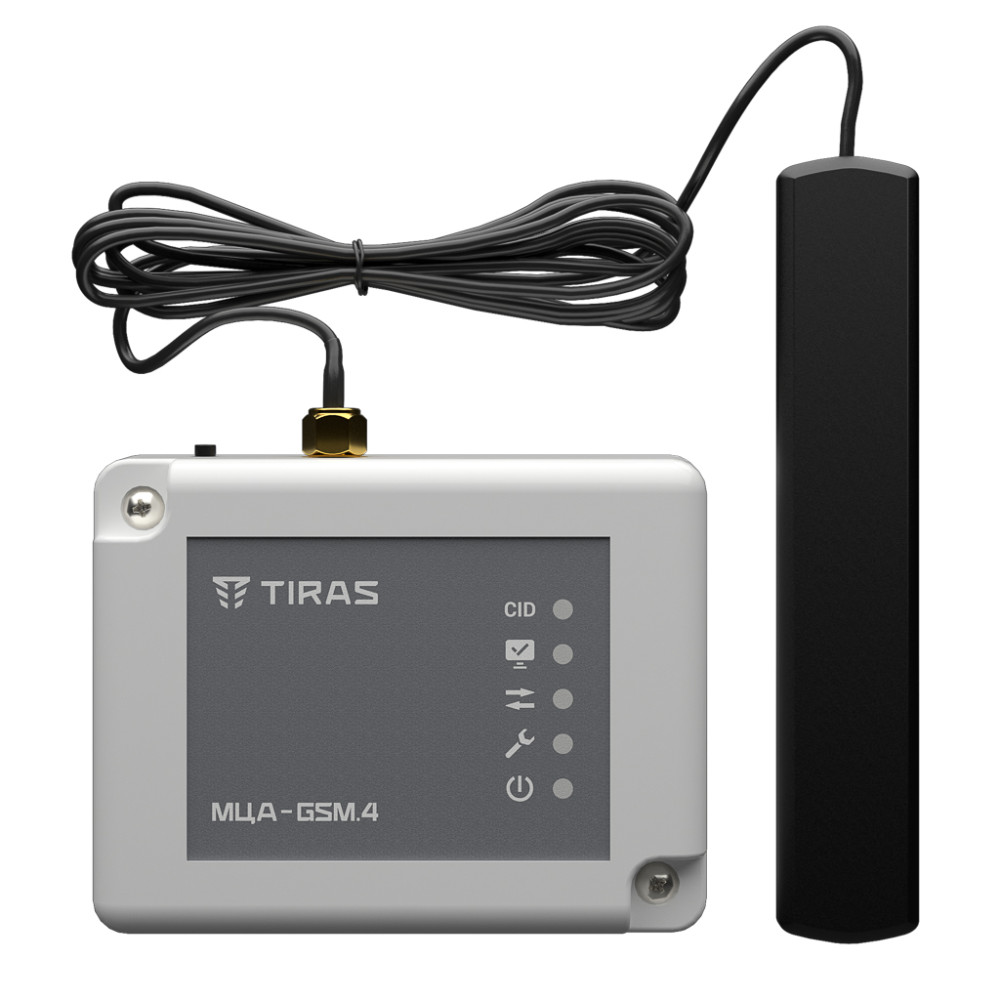 Модуль цифрового GSM-автодозвону Tiras МЦА-GSM.4