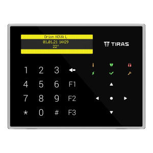 Клавиатура Tiras Orion K-GLCD black