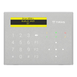 Клавиатура Tiras Orion K-GLCD gray