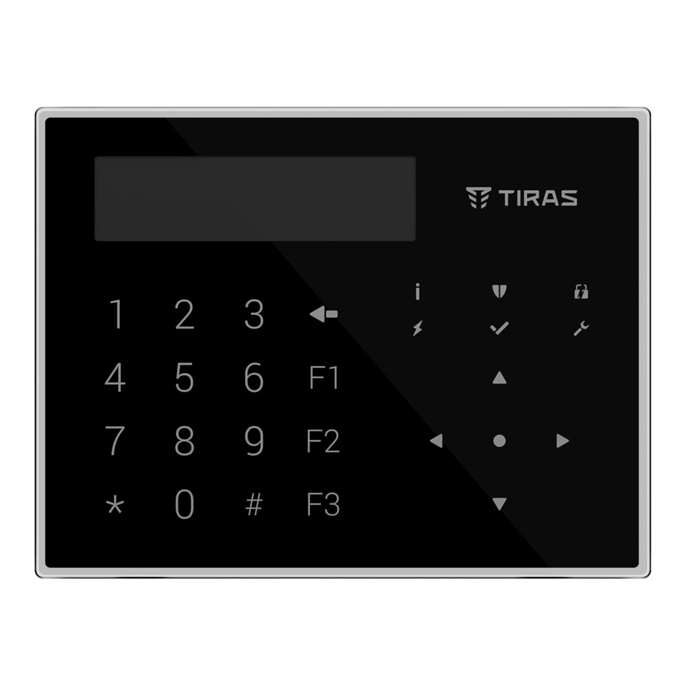Клавиатура Tiras K-GLCD+ black