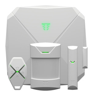 Комплект бездротової сигналізації Tiras Orion NOVA X Basic kit white