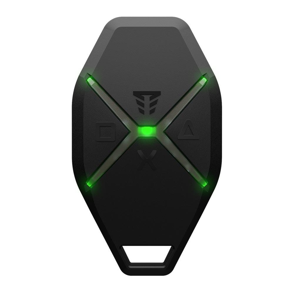 Брелок управления системой Tiras X-Key black с тревожной кнопкой