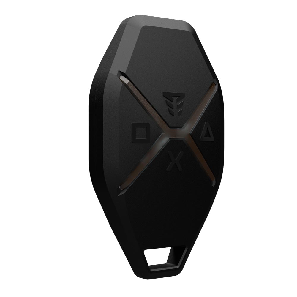 Брелок управления системой Tiras X-Key black с тревожной кнопкой