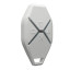 Брелок управління системою Tiras X-Key white з тривожною кнопкою