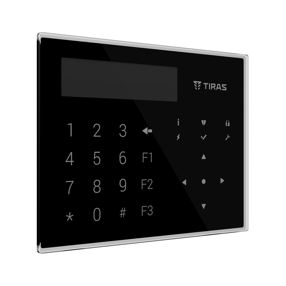 Клавиатура Tiras K-GLCD+ black