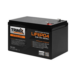 Акумуляторна батарея Trinix LFP 12V12Ah (LiFePo4) літій-залізо-фосфатна