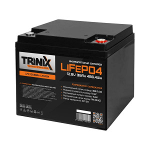Акумуляторна батарея Trinix 12V38Ah (LiFePo4) літій-залізо-фосфатна