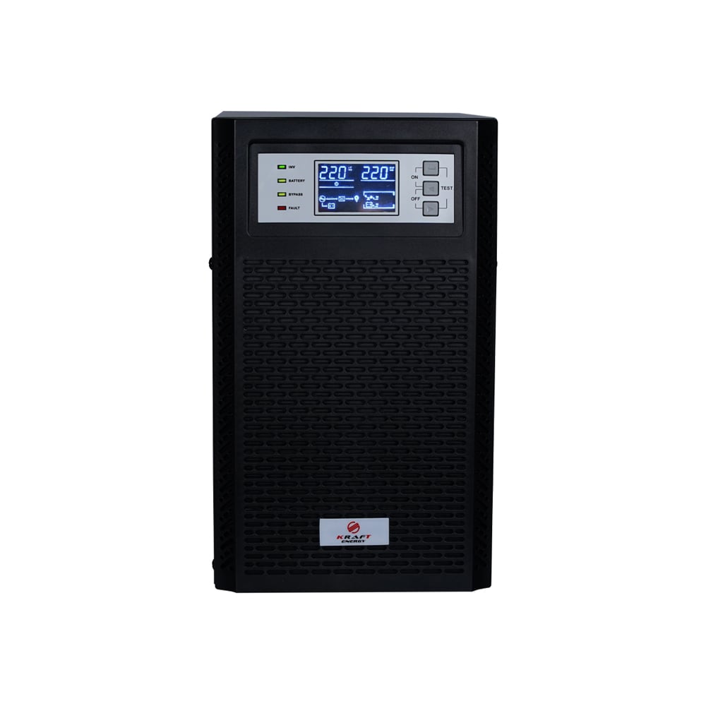 Источник бесперебойного питания Kraft KRF-T3000VA/3KW(LCD)Ex Pro Online UPS