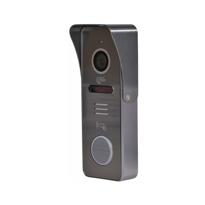2 МП Відеопанель Light Vision RIO FHD (RF) Grey зі зчитувачем Mifare
