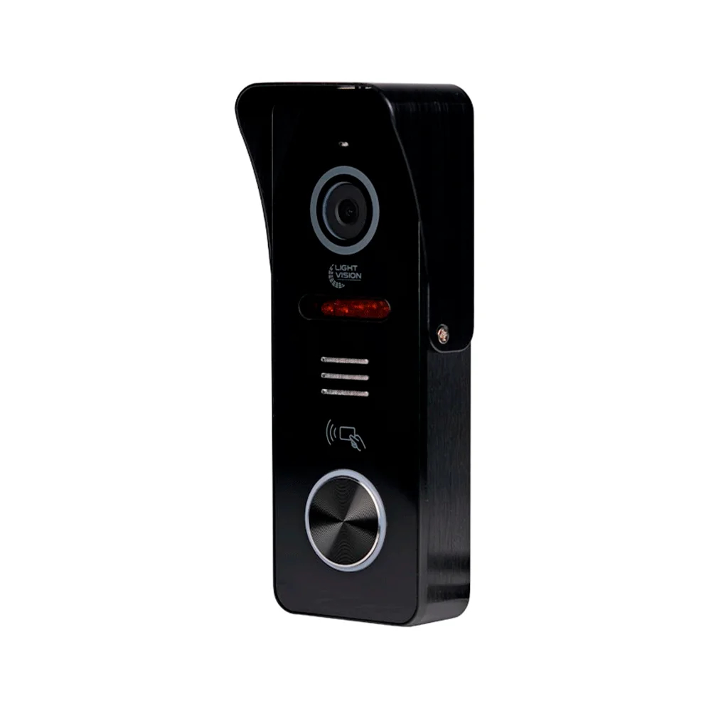 2 МП Відеопанель Light Vision RIO FHD (RF) Black зі зчитувачем Mifare