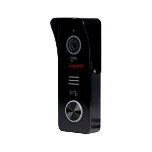 2 МП Видеопанель Light Vision RIO FHD (RF) Black со считывателем Mifare