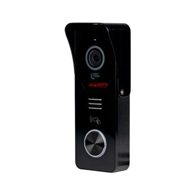 2 МП Відеопанель Light Vision RIO FHD (RF) Black зі зчитувачем Mifare