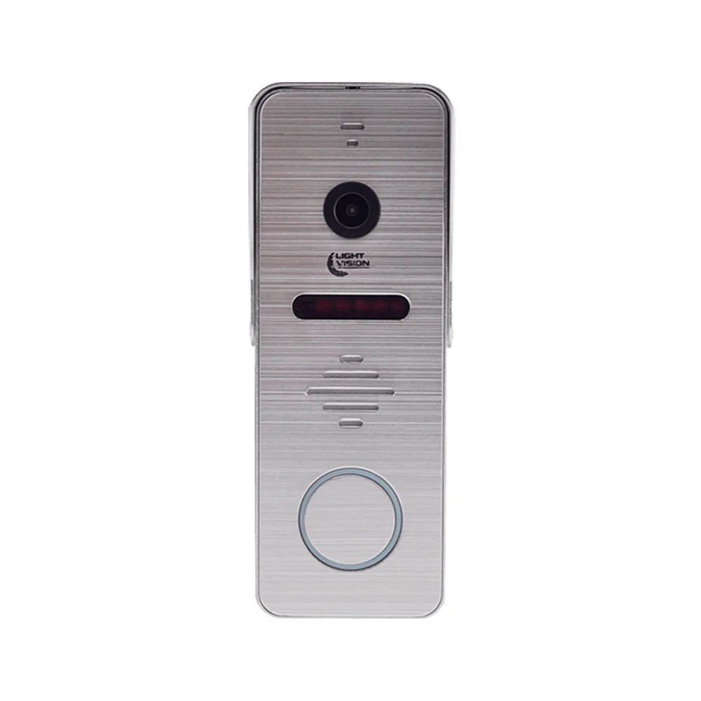 2 МП Відеопанель Light Vision RIO FHD Silver