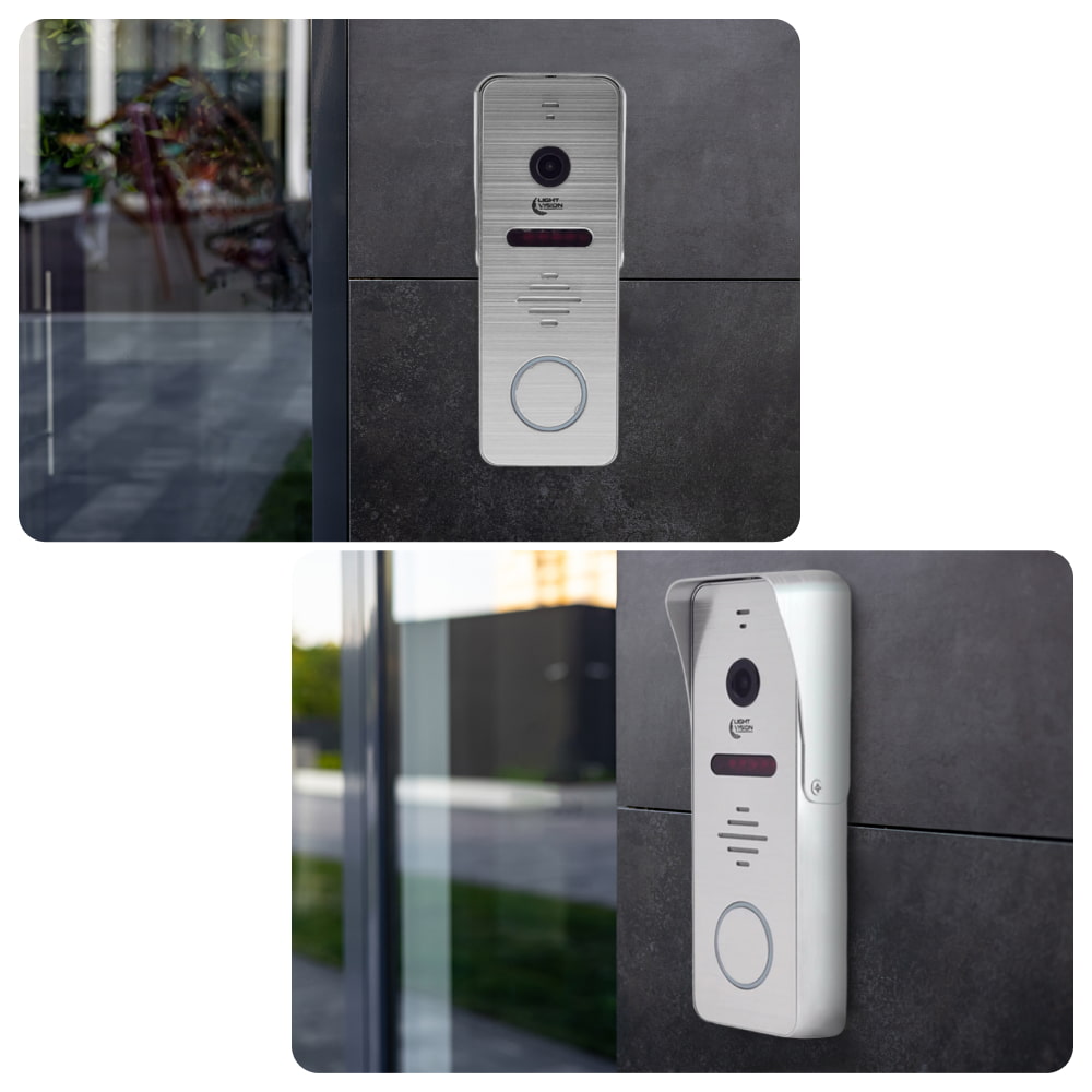2 МП Відеопанель Light Vision RIO FHD Silver