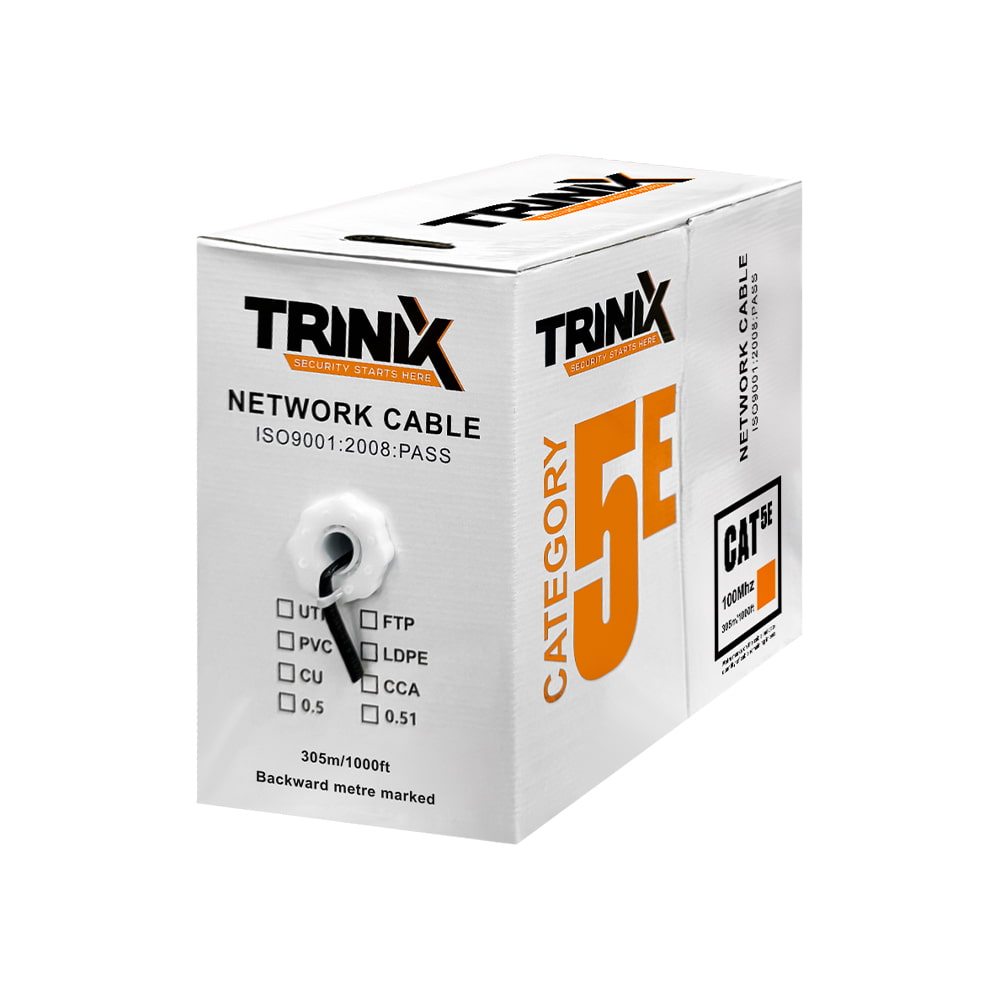 Витая пара Trinix FTP CAT5E CU 0.5 mm PVC Indoor 305м внутренняя медь