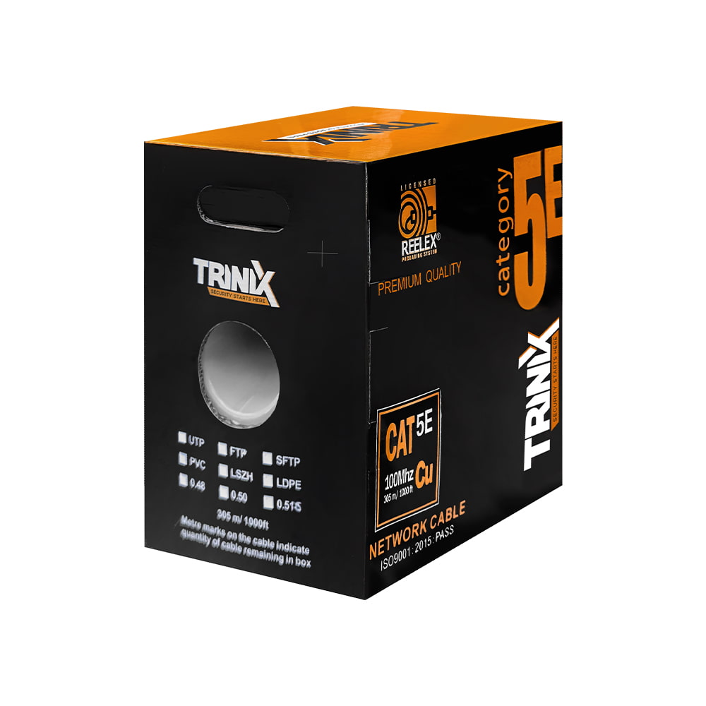 Вита пара Trinix FTP CAT5E CU 0.51 mm PVC Indoor 305м внутрішній мідь