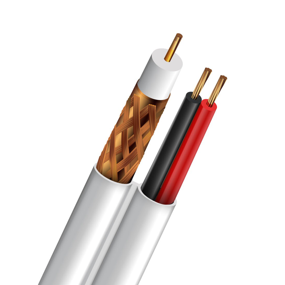 Коаксіальний кабель Trinix SL-59+2*0.44 CU 0.8 мм Indoor 305 м мідь