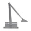 Дотягувач дверей Dortec DT-62H SILVER