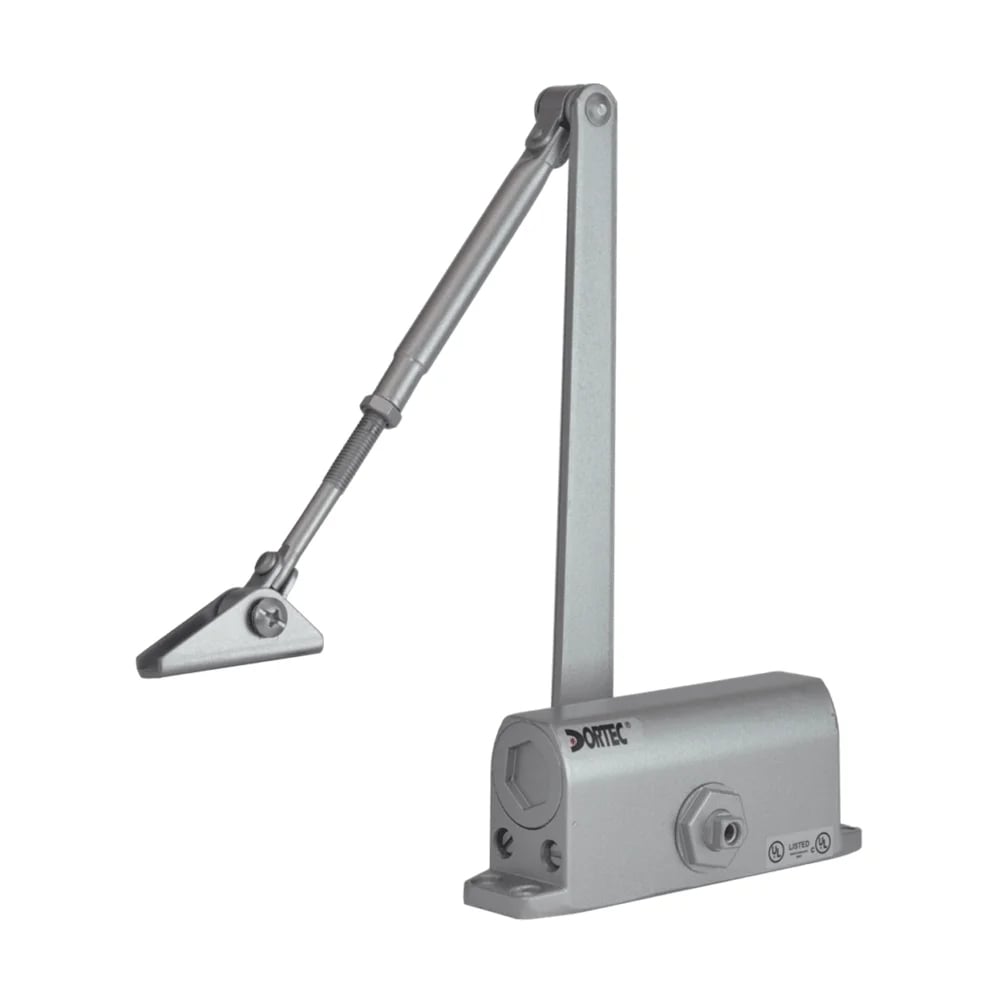 Дотягувач дверей Dortec DT-62 SILVER