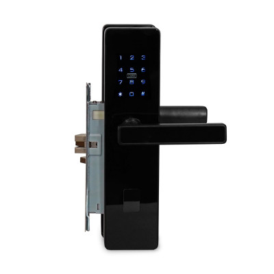 Замок электромеханический автономный Trinix TRL-5301BT Black с Bluetooth и считывателем Mifare