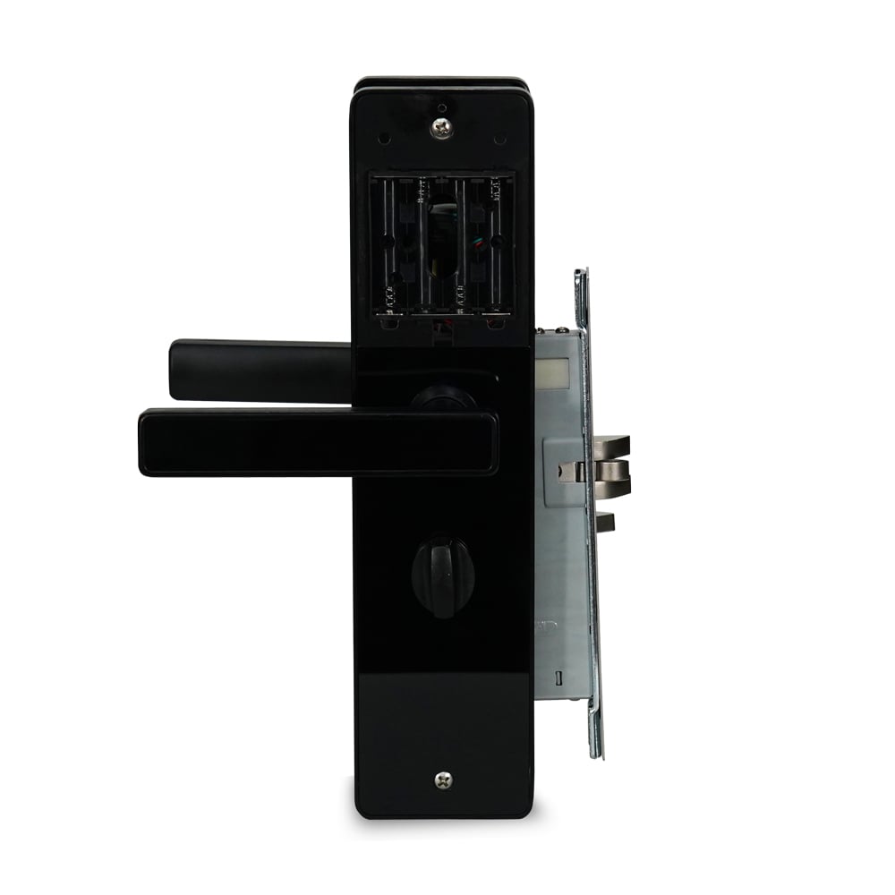 Замок электромеханический автономный Trinix TRL-5301BT Black с Bluetooth и считывателем Mifare