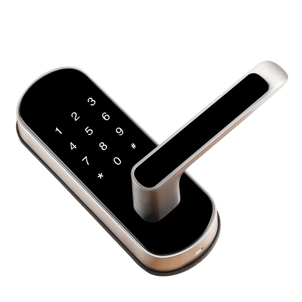 Замок биометрический автономный Trinix TRL-5107BTF Silver Right