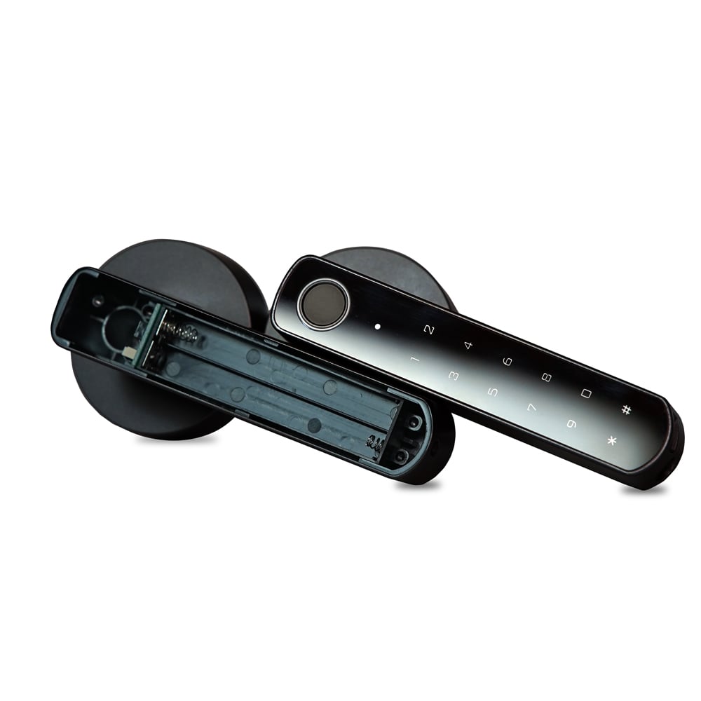 Замок биометрический автономный Trinix TRL-5205BTF Tuya Black