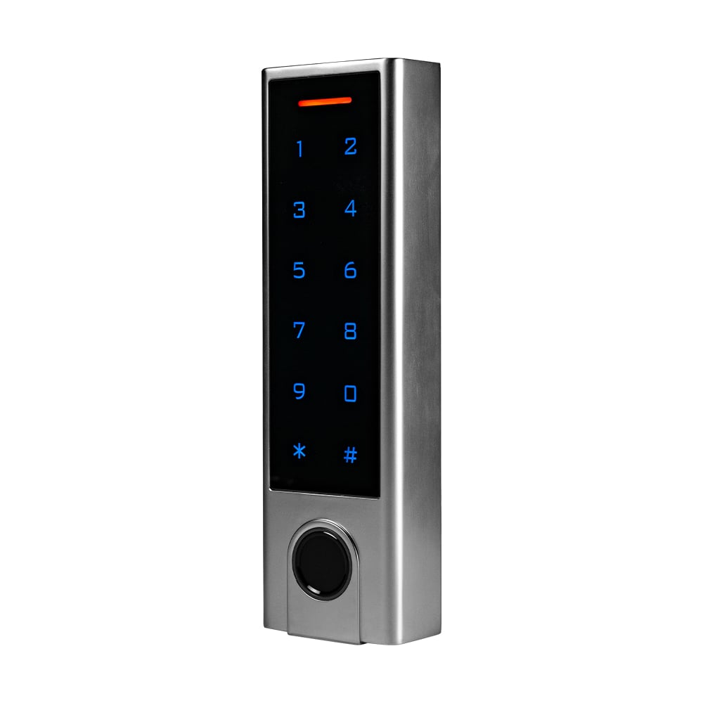 Клавіатура EM-Marine Trinix TRK-1107EFBT з Bluetooth, з контролером, зчитувачем відбитків пальців та карт з підтримкою Tuya Smart